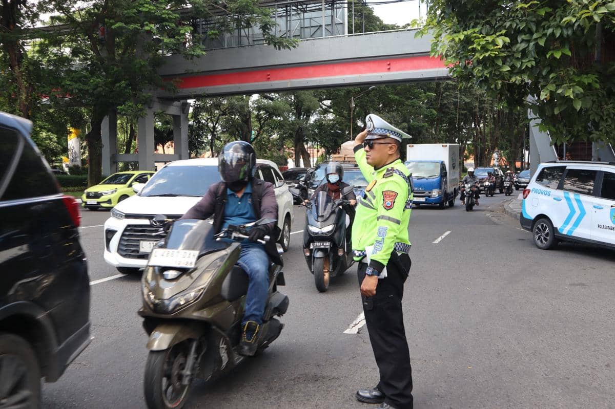 Jelang Demo Hari Buruh, Polrestabes Surabaya Siapkan Rekayasa Lalin