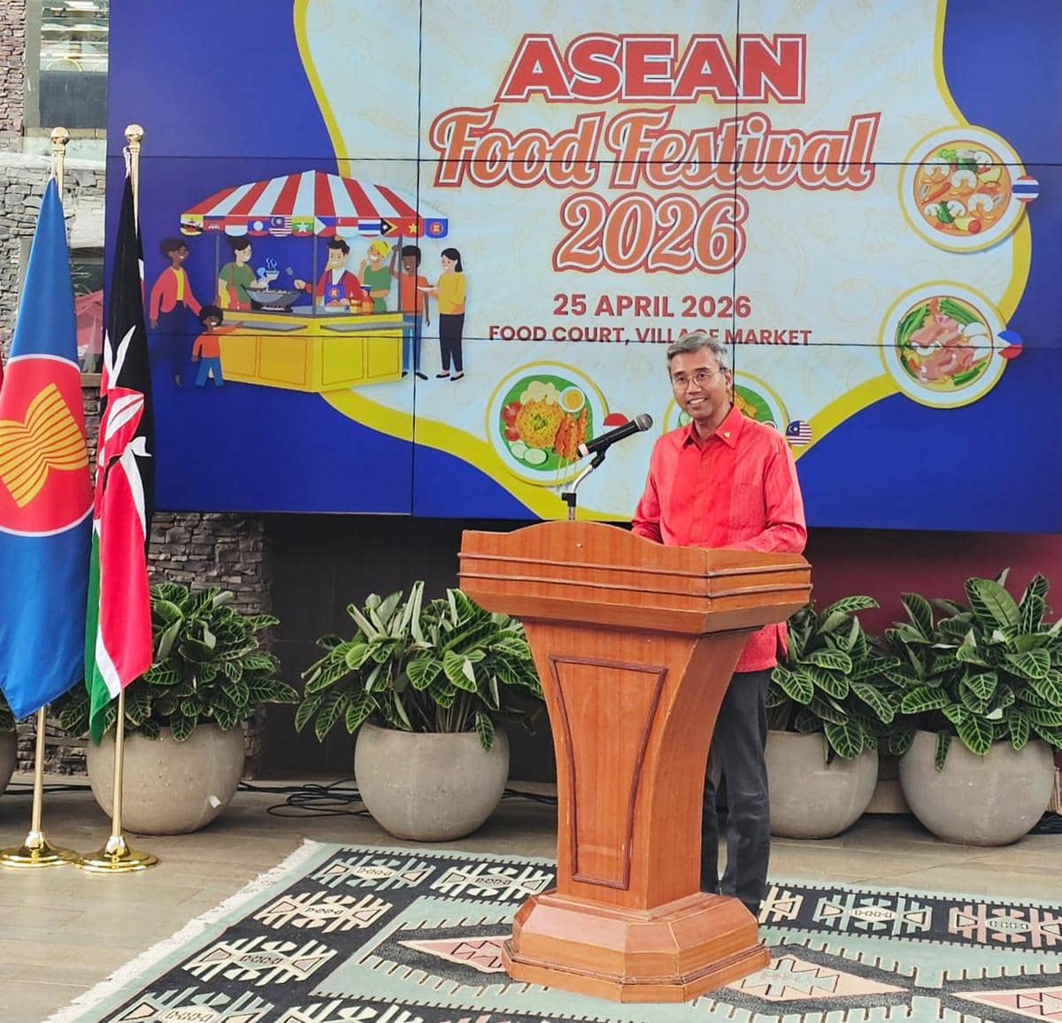 Pengunjung Festival Makanan ASEAN di Kenya Terpikat Kuliner Indonesia