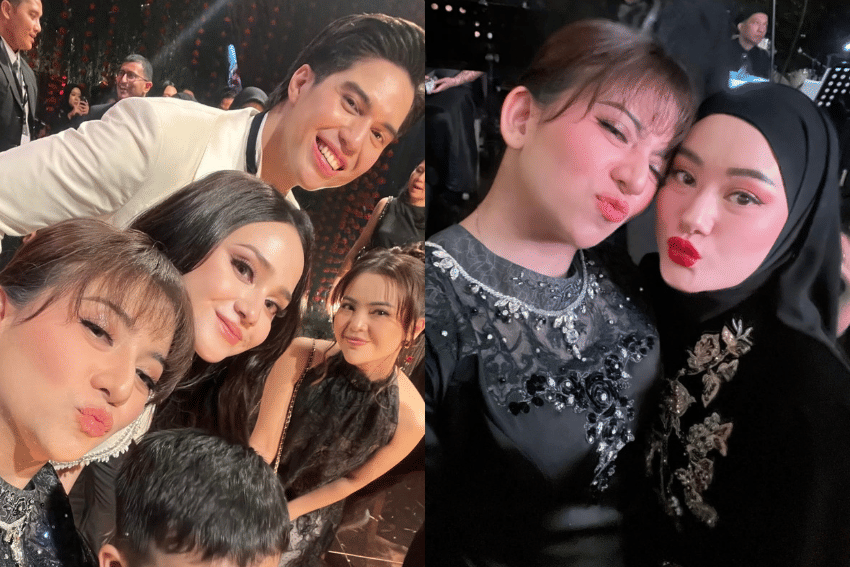 7 Potret Rizkina, Kakak Rizky Nazar Datang ke Resepsi El Rumi-Syifa Hadju