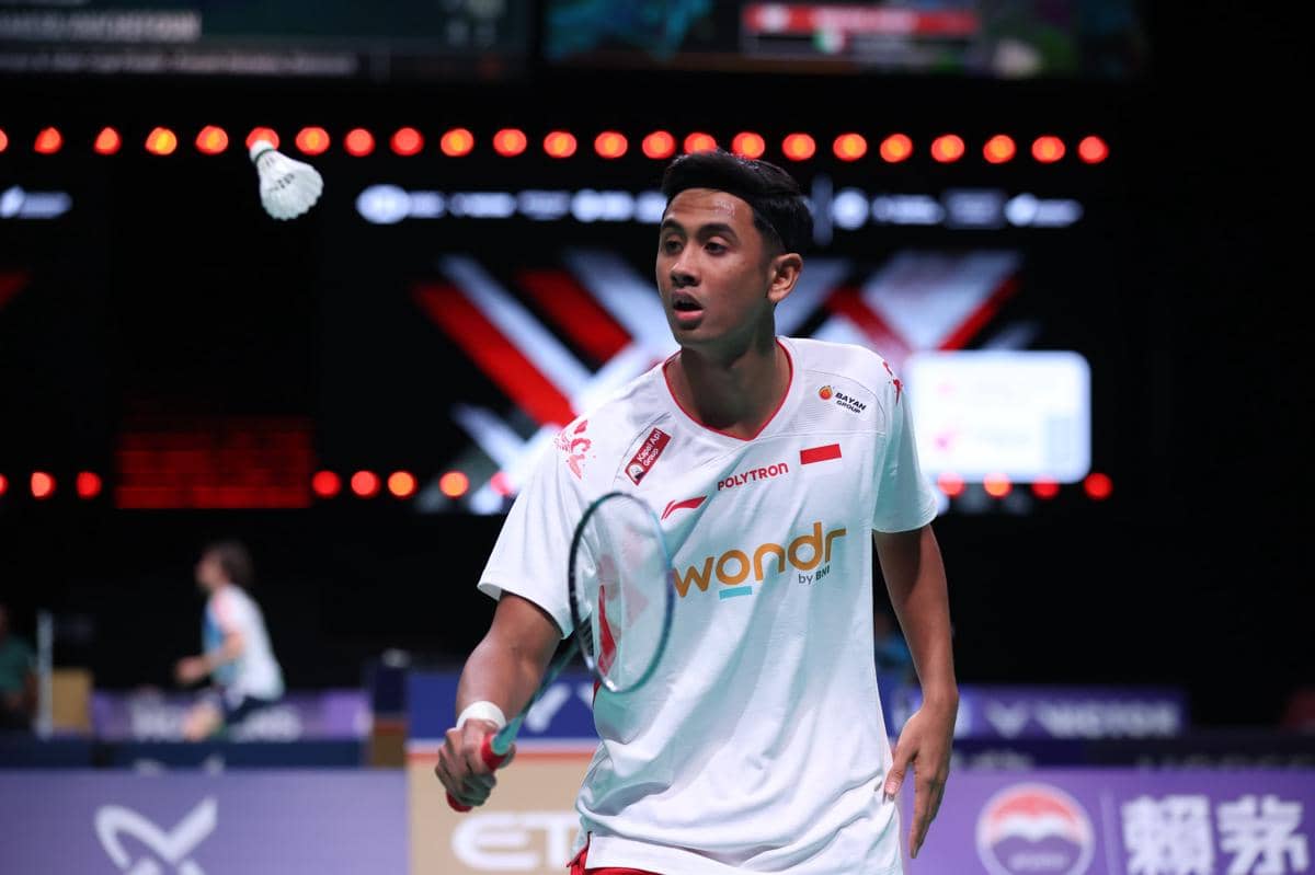 Alwi Farhan turun di partai ketiga melawan Thailand dalam laga fase Grup D Thomas Cup 2026