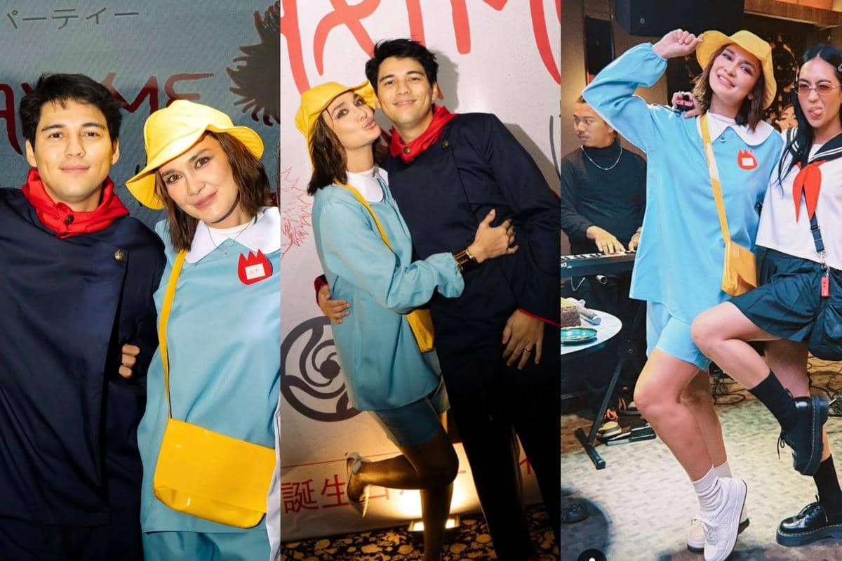 7 OOTD Luna Maya di Ultah Maxime Bouttier, Kostum ala Anak TK Jepang!