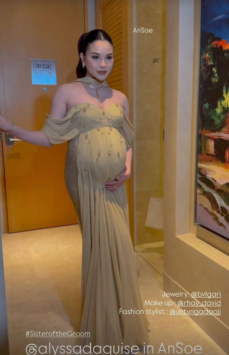 Gaya Keluarga di Resepsi Nikah Syifa Hadju-El Rumi (instagram.com/byansoe)