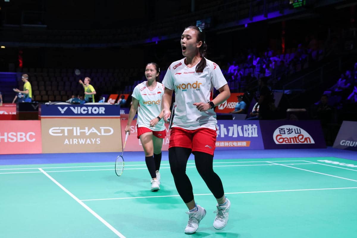 Ana/Trias Bungkam Unggulan Taiwan di 16 Besar Indonesia Open 2026