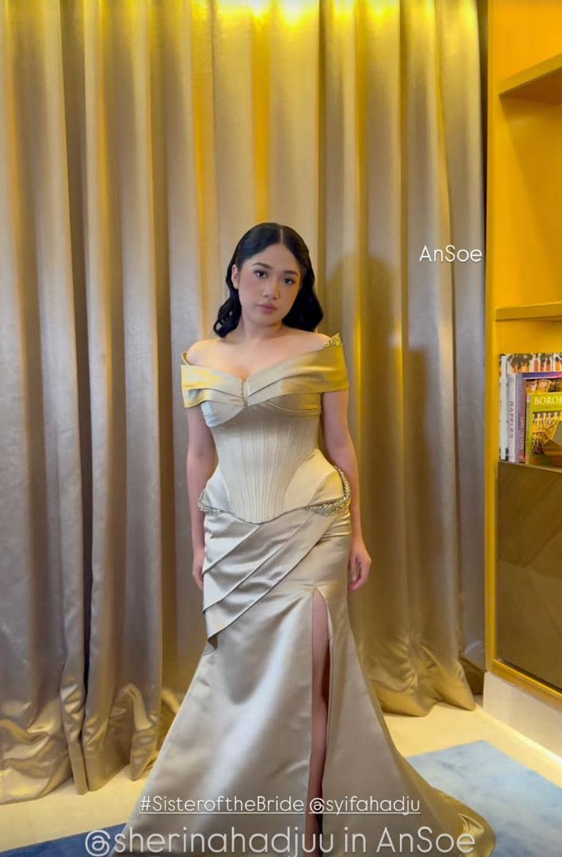 Gaya Keluarga di Resepsi Nikah Syifa Hadju-El Rumi (instagram.com/byansoe)