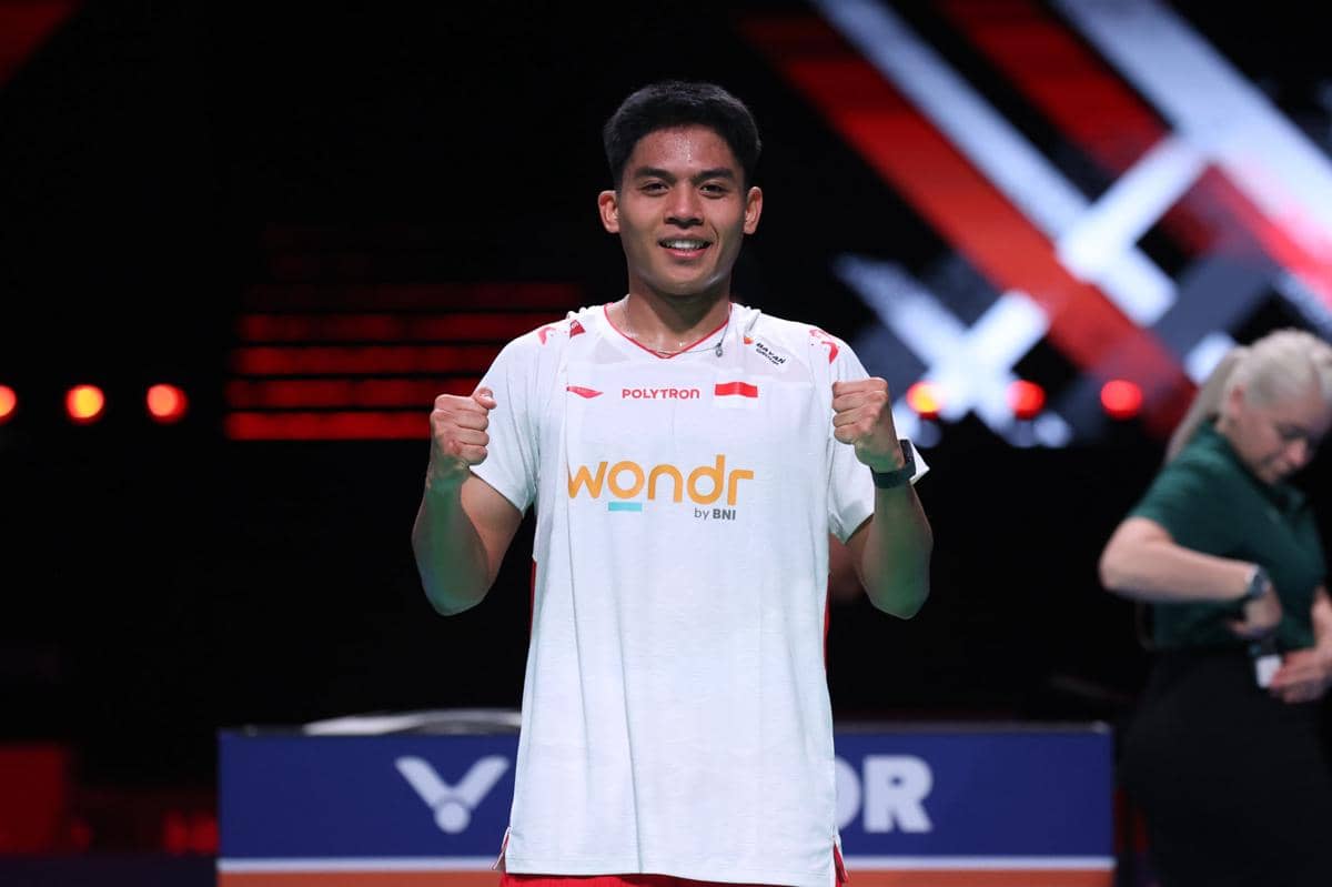 Moh Zaki Ubaidillah turun di partai kelima Thomas Cup 2026 dalam laga melawan Thailand.