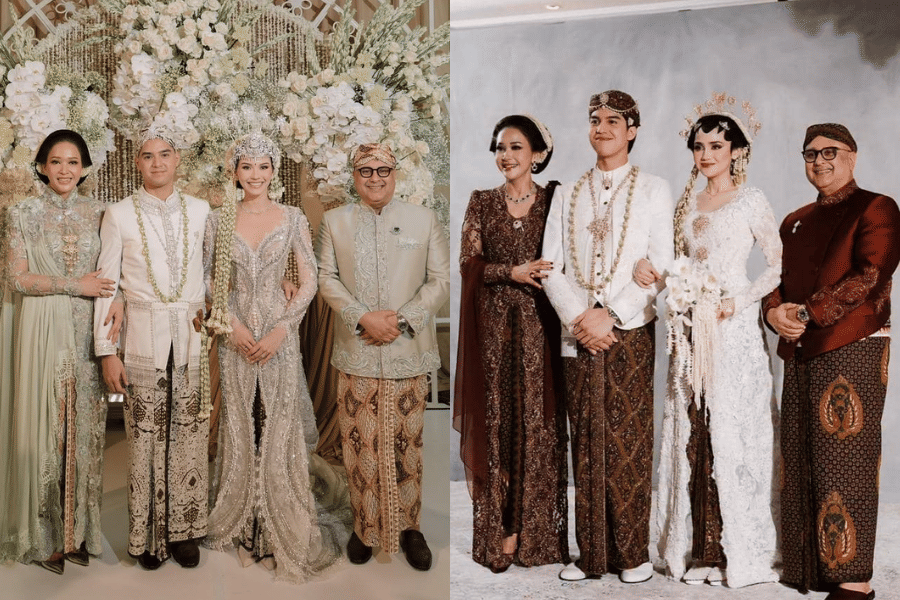 Adu Gaya Maia Estianty di Pernikahan El Rumi vs. Al Ghazali, Stunning