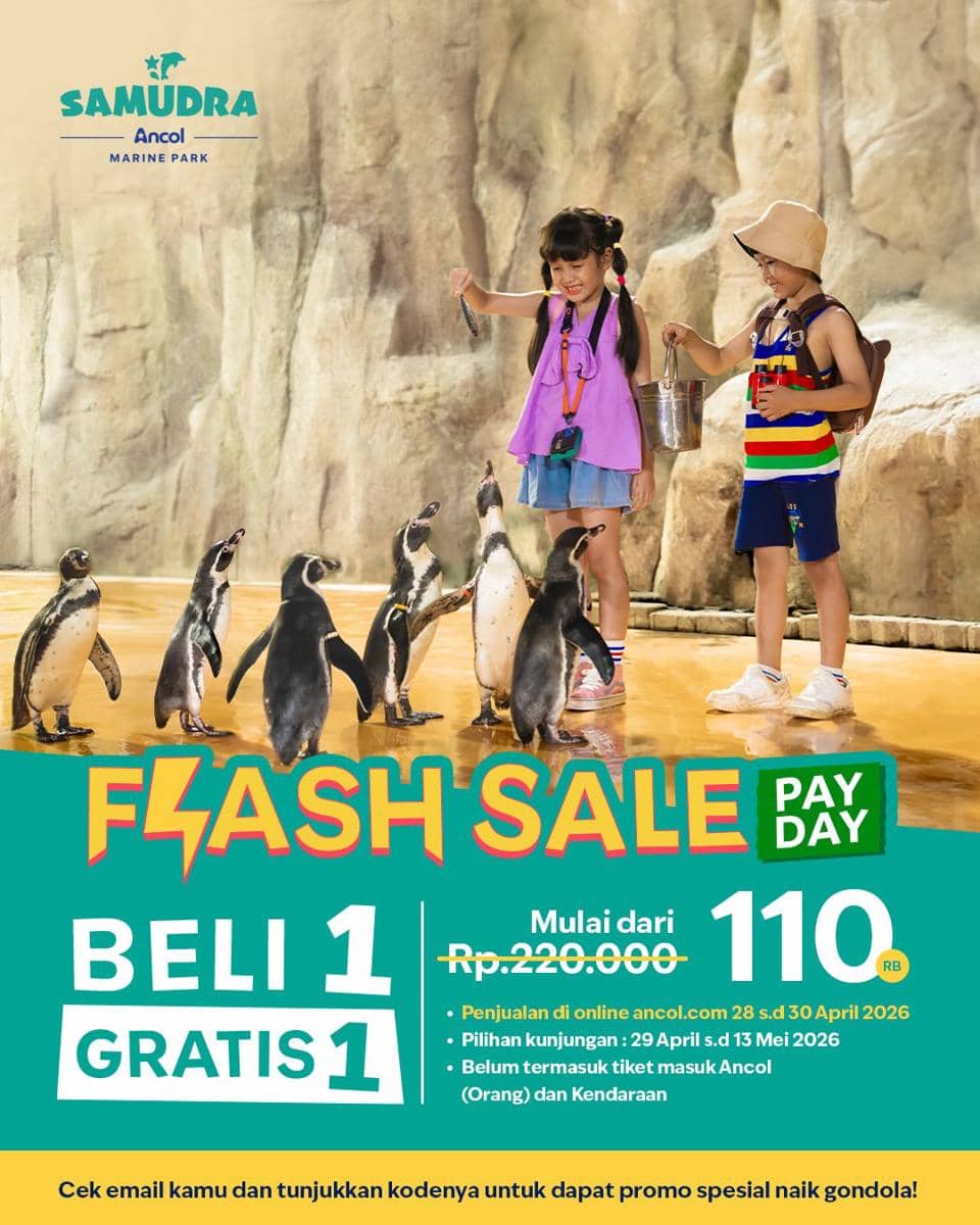 Potret promo Samudra Ancol April 2026