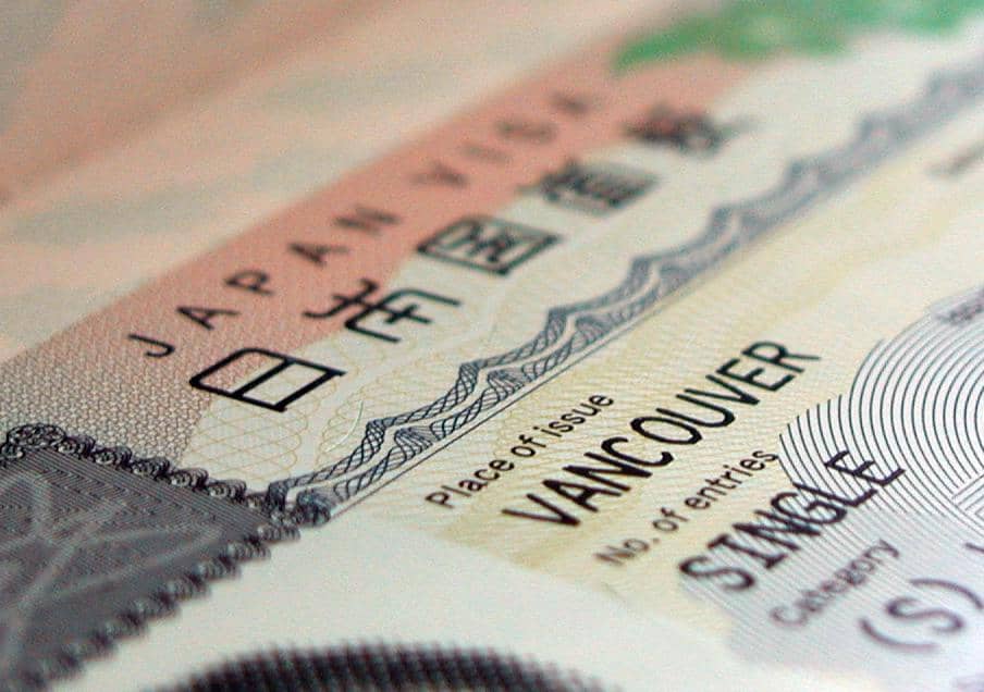 Potret visa Jepang
