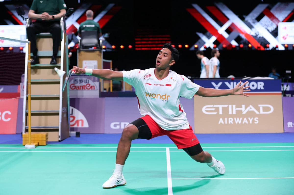 Alwi Farhan turun di partai ketiga melawan Thailand dalam laga fase Grup D Thomas Cup 2026