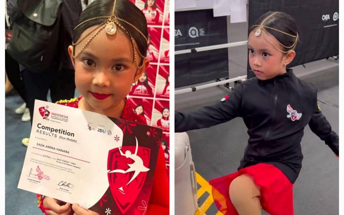 9 Potret Sada Anak Fitri Tropica Ikut Kejurnas, Raih Medali Perak