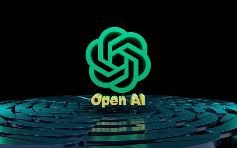 ilustrasi logo OpenAI 