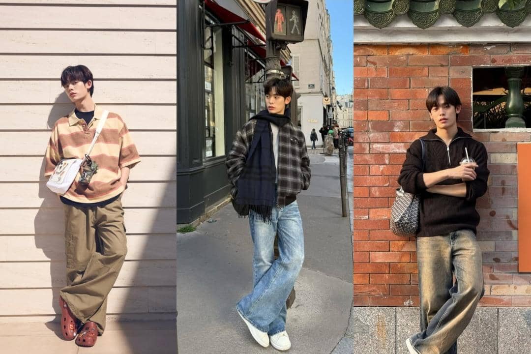 10 Ide OOTD Soft Boy ala Por Suppakarn, Tampil Chic dan Modis! 