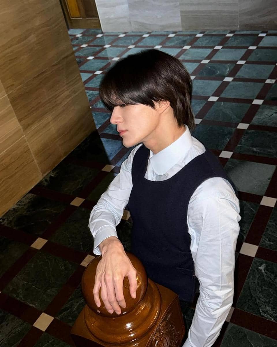 Model rambut ala Jeno NCT (instagram.com/leejen_o_423)