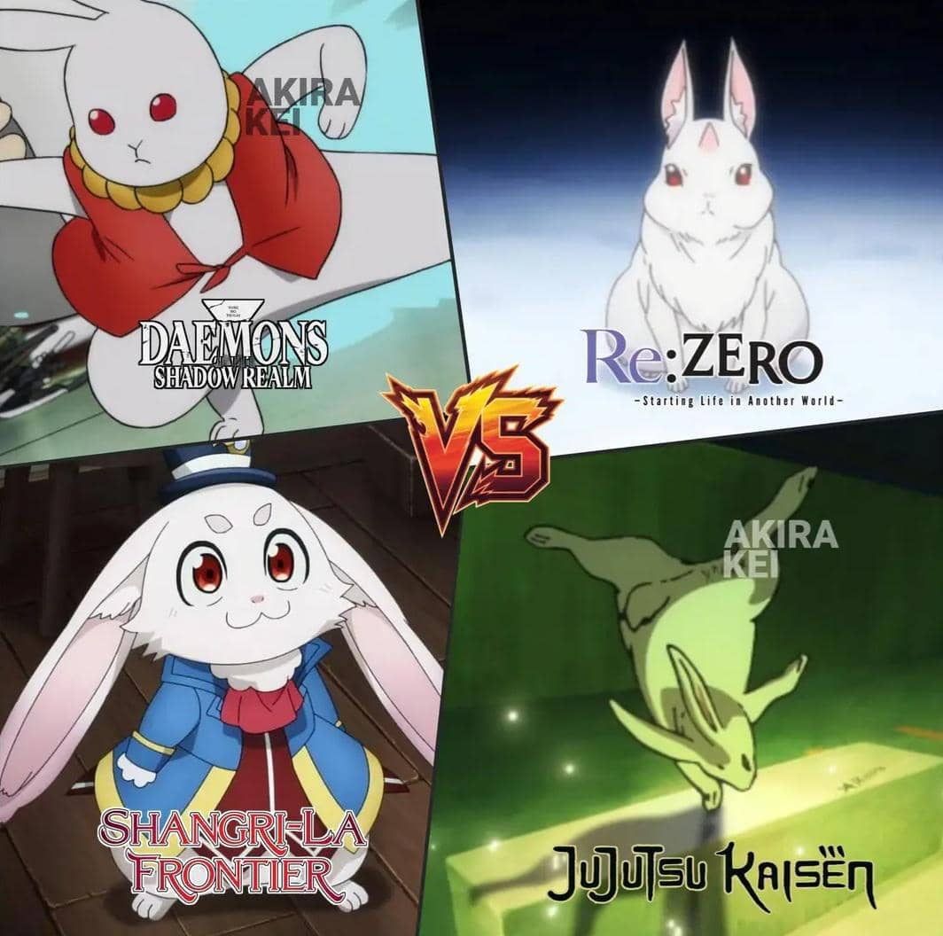 meme anime tentang kelinci