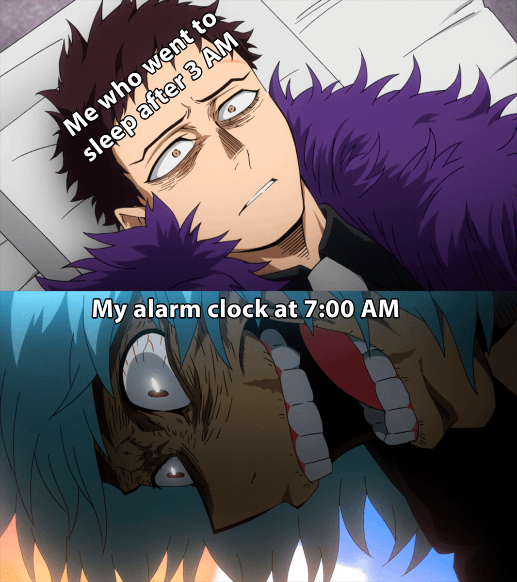 meme anime tentang jadwal