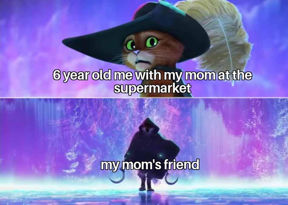 meme kartun tentang supermarket