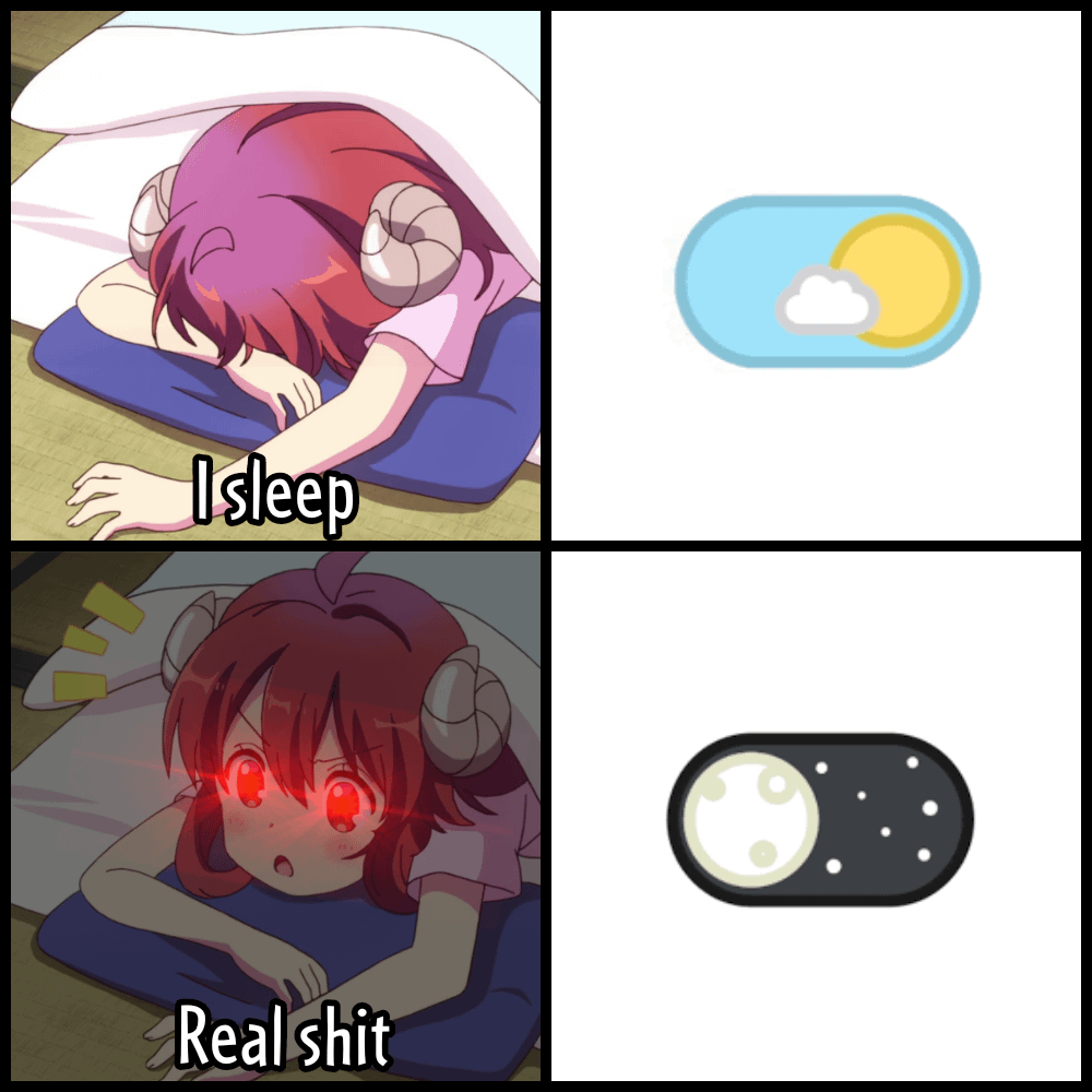 meme anime tentang jadwal