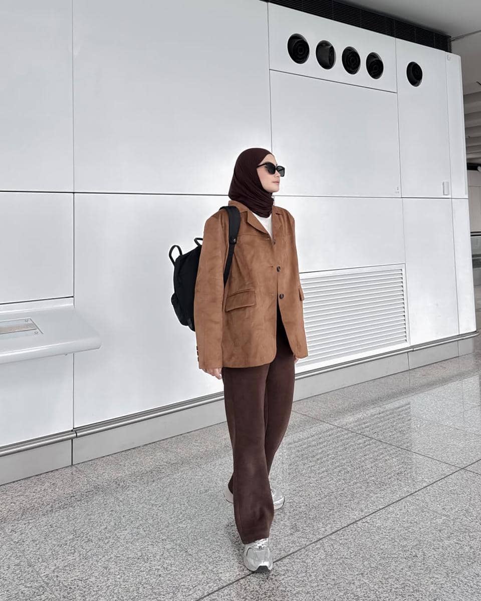 OOTD ke Bandara ala Anggita Kusuma Dewi