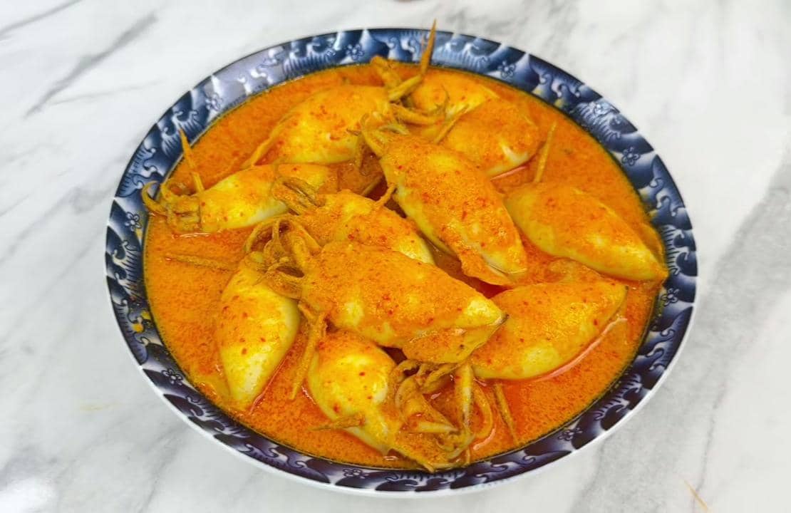 Resep Gulai Cumi Bunting Gurih yang Cocok buat Menu Makan Siang  