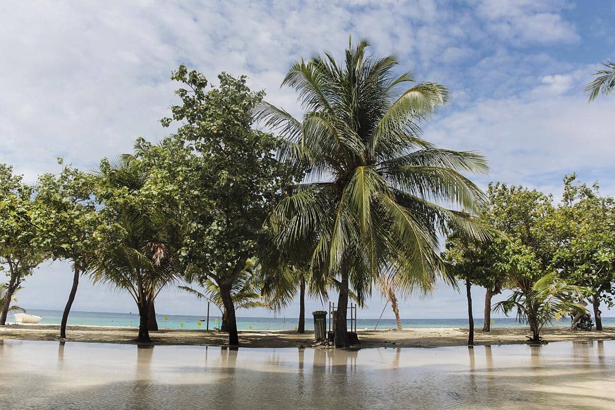 ilustrasi maldives setelah hujan