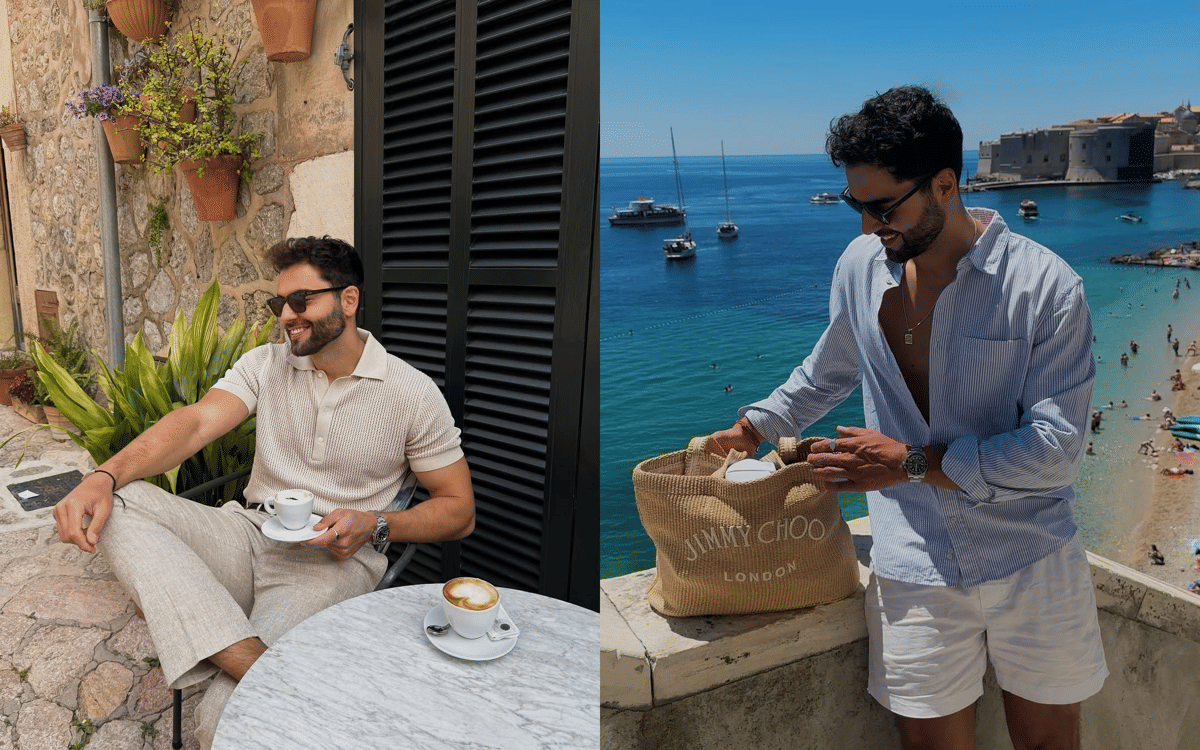 8 Outfit Summer Vibes ala Old Money dari Victor Reis, Chill dan tetap Elegan!