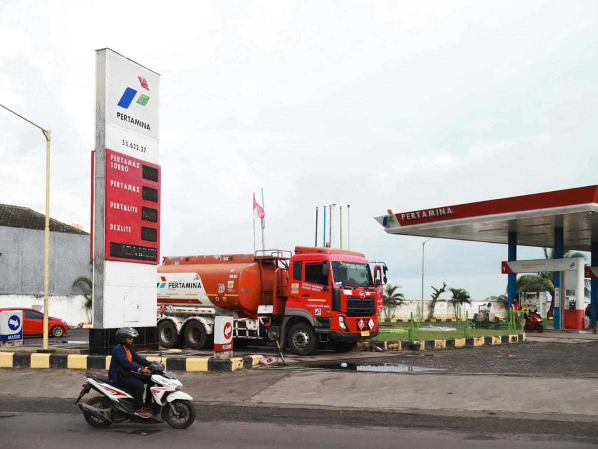 ilustrasi bensin, Pertamina, BBM