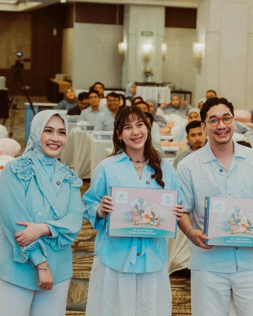 Adinda Thomas dan suami ikut kelas persiapan melahirkan