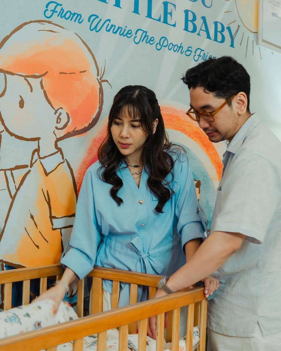 Adinda Thomas dan suami ikut kelas persiapan melahirkan