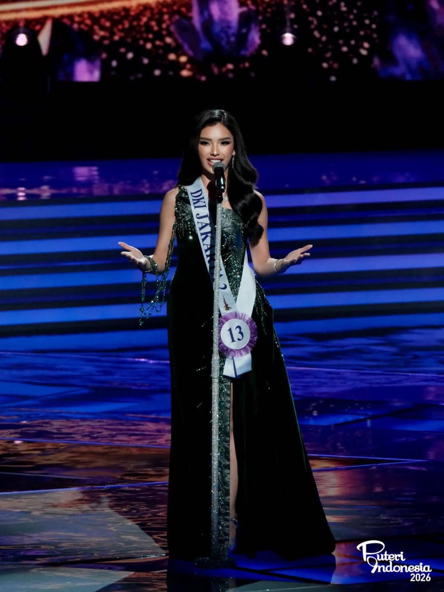 Potret 16 Besar Puteri Indonesia 2026 di Sesi Speech
