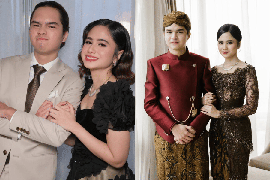 Gaya Couple Tissa dan Dul di Rangkaian Acara Pernikahan El hingga Al