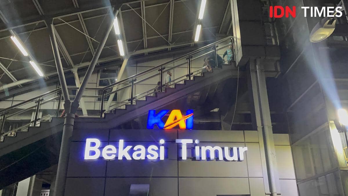 Stasiun Bekasi Timur Ditutup Sementara Imbas Tabrakan Maut Kereta