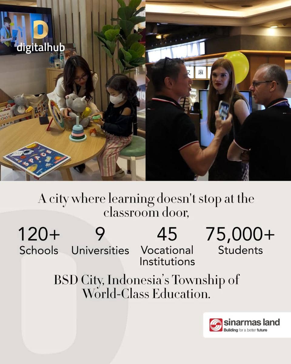 The best education ecosystems don’t happen by accident. They’re built.BSD City is Sinar Mas Land.jpg