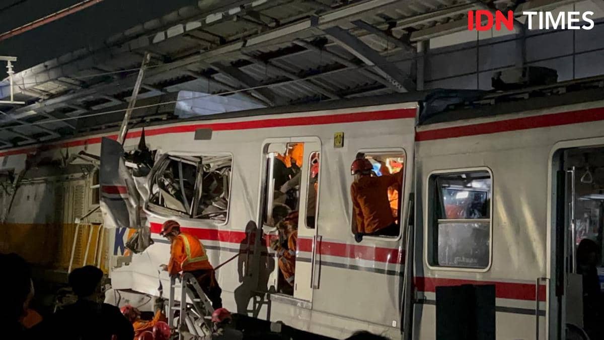 Korban Jiwa Tabrakan Maut KRL-Kereta Argo Bromo Tambah Jadi 5 Orang
