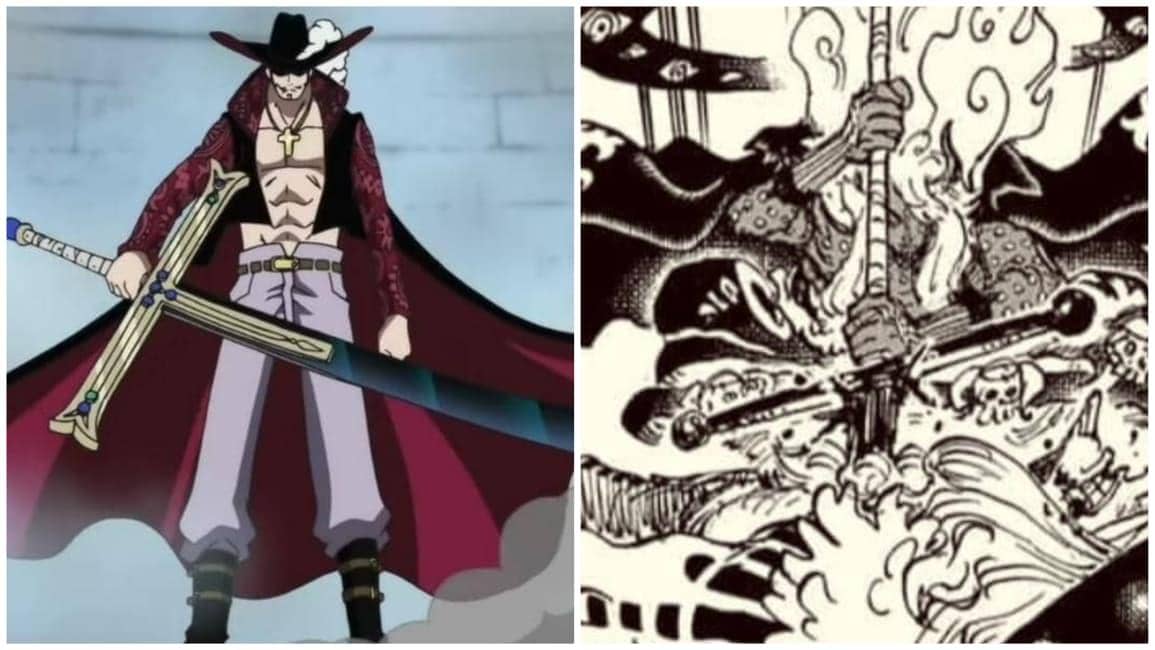 Perbandingan Yoru Mihawk dengan Nemesis Imu di One Piece!