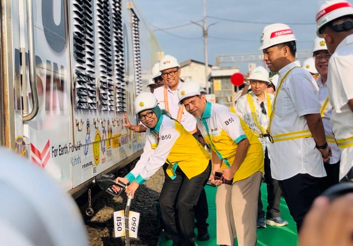 Uji Coba Bahan Bakar B50 untuk Kereta Api, PT KAI Klaim Hasilnya Baik