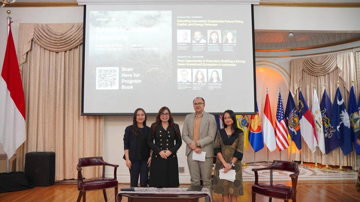 SANARA (Sustainability Network of Nusantara) resmi diluncurkan di New York. 