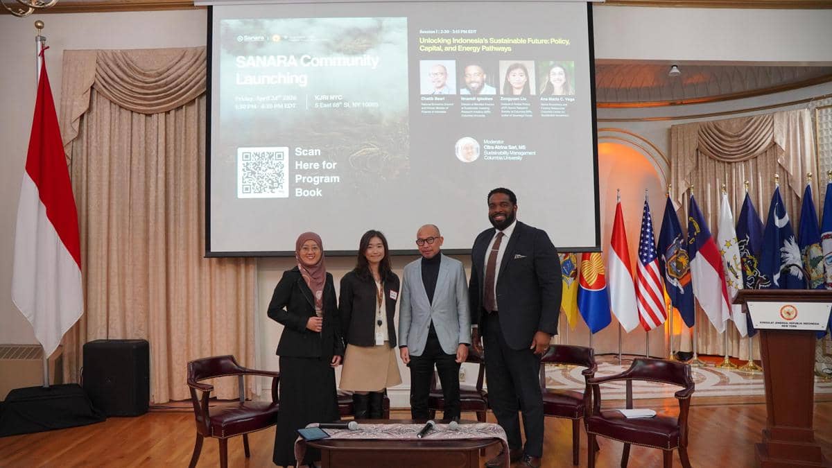 SANARA (Sustainability Network of Nusantara) resmi diluncurkan di New York. 