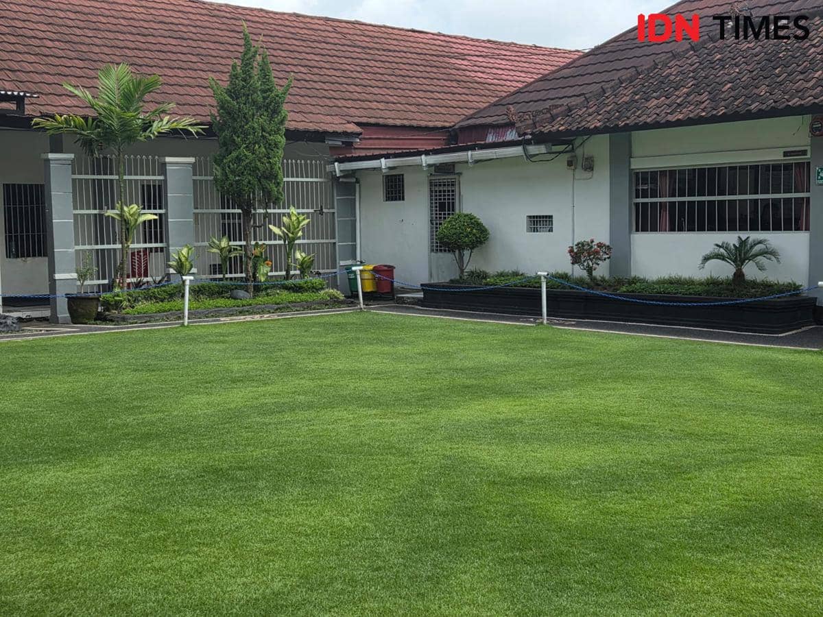 Suasana di dalam Lapas Tabanan