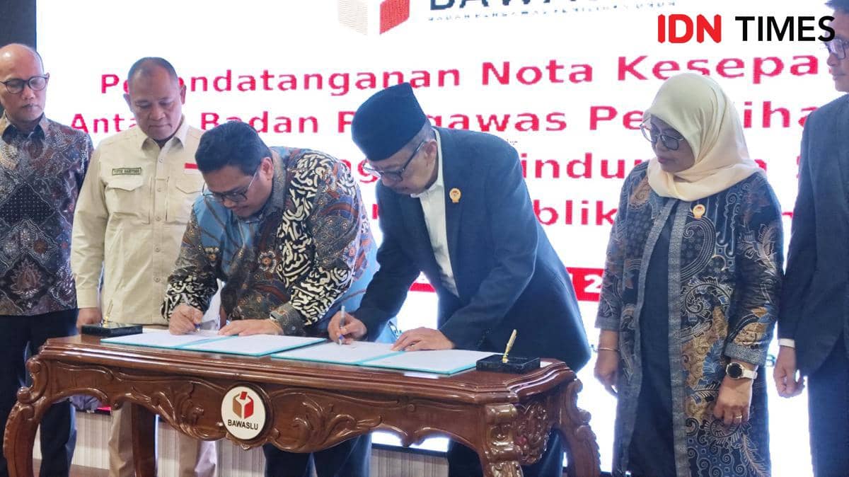 Bawaslu-LPSK Teken MoU, Upaya Lindungi SDM Pengawas Pemilu Jelang 2029