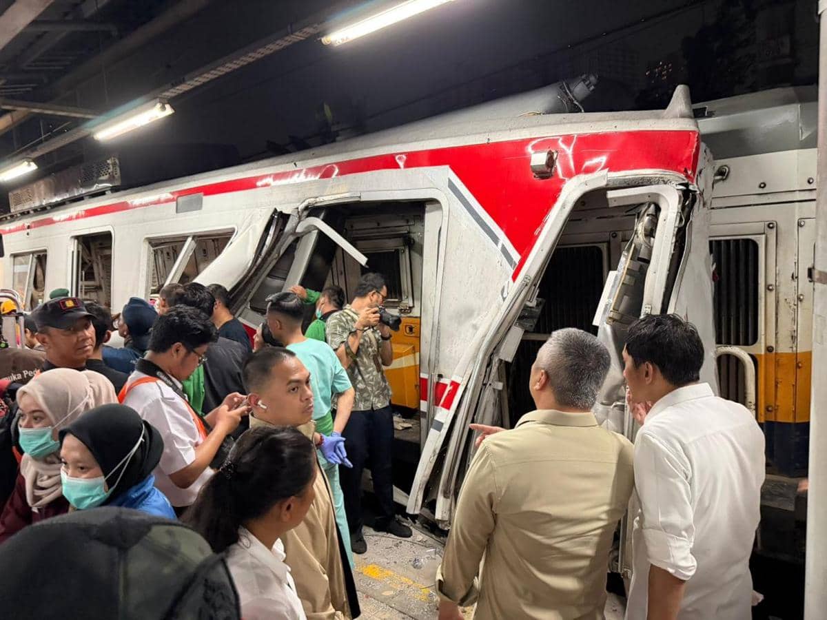 Korban Luka Tabrakan KRL-Kereta Argo Bromo Dirawat di 3 Rumah Sakit