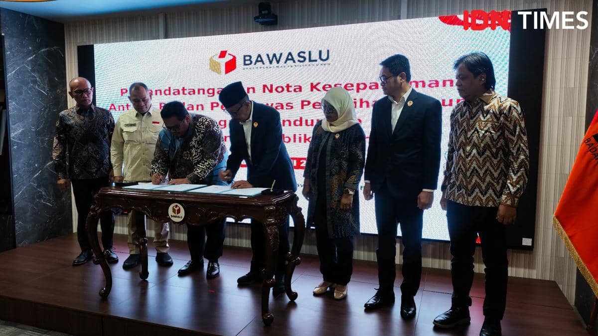 Bawaslu-LPSK Teken MoU, Upaya Lindungi SDM Pengawas Pemilu Jelang 2029