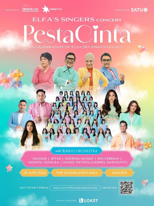 harga tiket konser Elfa’s Singer dan cara belinya