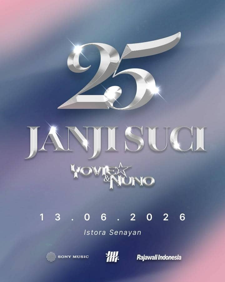 Yovie & Nuno bakal gelar konser "25 Tahun Janji Suci Yovie & Nuno 2026" di Jakarta