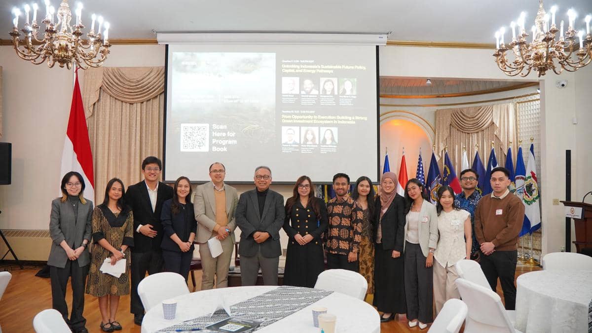 Komunitas Profesional Muda RI di AS Diluncurkan, Bahas Investasi Hijau