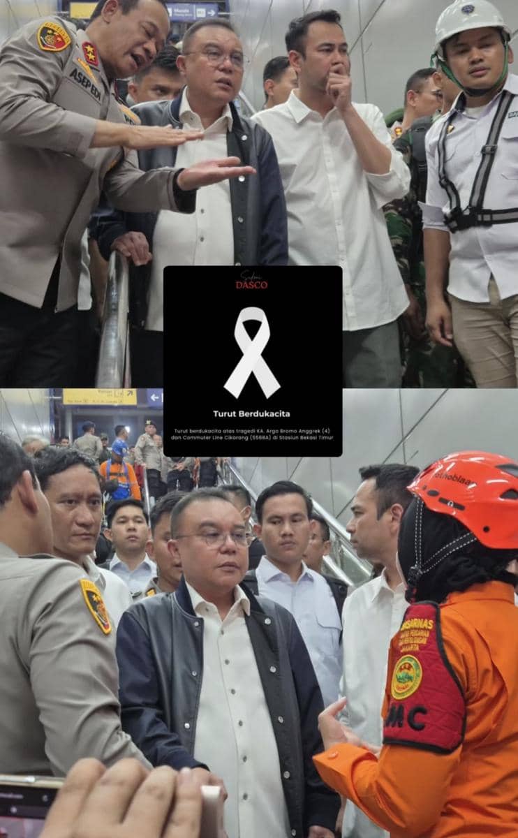 ucapan belasungkawa artis untuk kecelakaan KRL dan KAI Argo Bromo