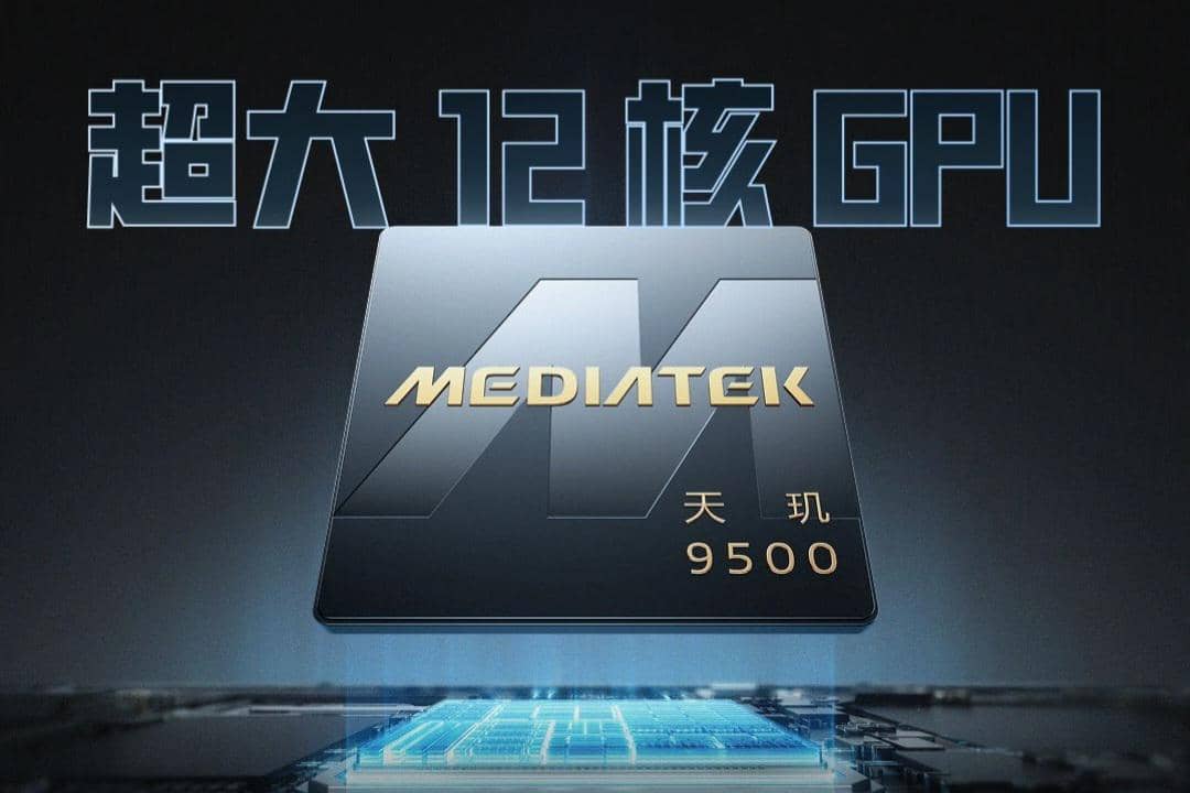 ilustrasi CPU MediaTek Dimensity 95500 