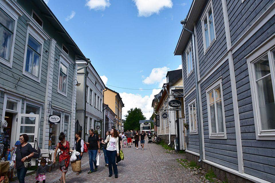 Kota Porvoo di Finlandia