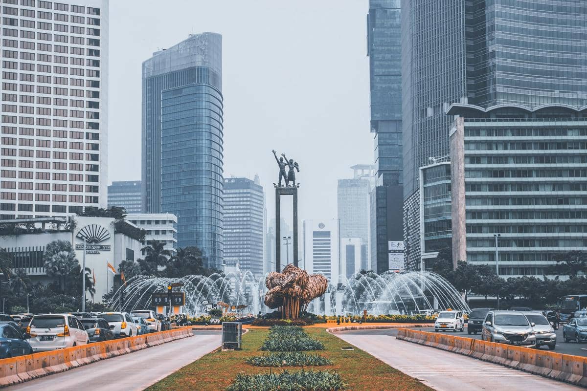Potret Bundaran HI di Jakarta, Indonesia. (unspalsh.com/ Eko Herwantoro)