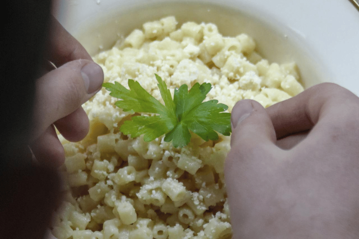 ilustrasi ditalini pasta