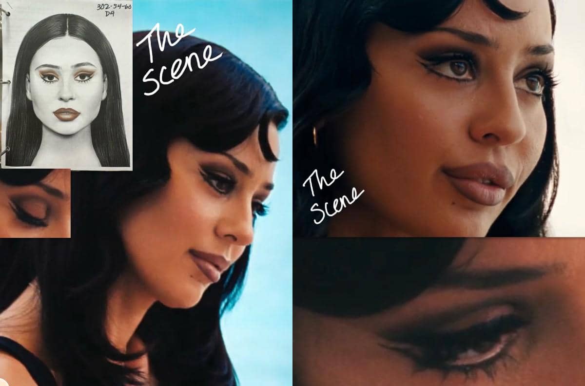Revenge eyeliner pada karakter Maddy Perez